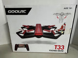 GoolRC T33 Foldable Drone Mini RC Quadcopter 720P HD Camera & Wi-Fi FPV Capable