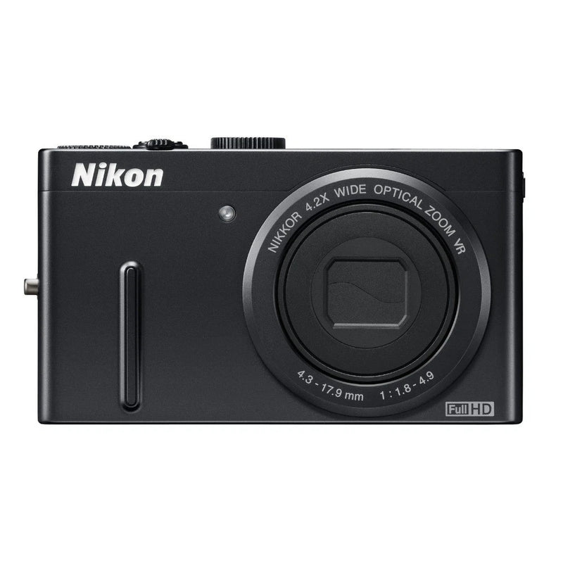 Nikon COOLPIX P300 Compact Digital Camera 12.2MP 4.2x Optical Zoom Black CMOS