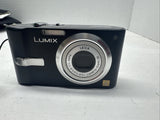 Lumix Panasonic DMC-FX12 Digital Camera Silver Black Good Condition Untested Gf
