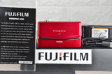 Fujifilm FinePix Z90 14.2MP Red Digital Camera [ Near Mint ] Touch Screen Y2K