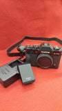 Fujifilm X-T10 Mirrorless Camera Body with Flash, Battery & Strap
