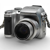 Fujifilm FinePix S3500 4.0MP Digital Camera Silver Retro 2000s Digicam