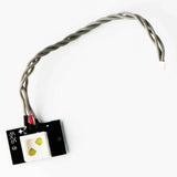 Drone power button controller interface board with wired connector