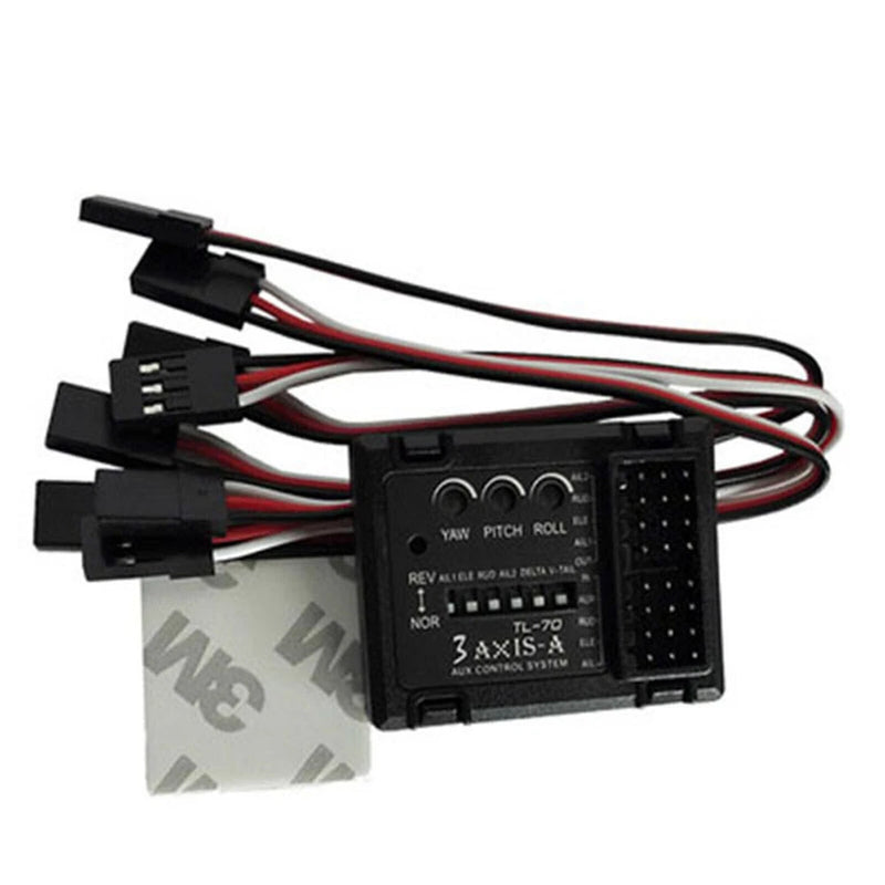 Stabilizer Wing Fixed RC 3-Axis FPV Flight For Controller Plane Drone Gyro RC