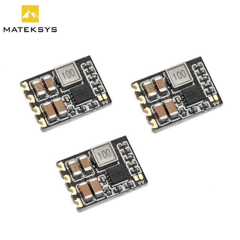 3Pcs Matek Systems Micro BEC 6S IN 6-30V Out 5V/9V-ADJ for RC FPV Quadcopter