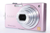 Panasonic LUMIX DMC-FX66 Pink Compact Digital Camera from Japan