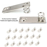 30Pcs Metal Spring Contact Plate for RC Model Car AA Battery Slot Repair Parts Battery