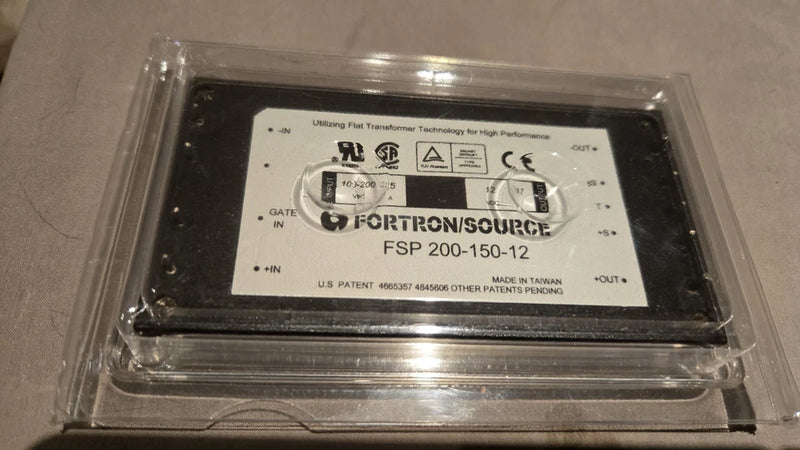 NOS Fortron Source FSP 200-150-12 DC-DC Converter 150W 12V High-Voltage Input