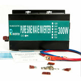 300W Pure Sine Wave Inverter 72/96/110V DC to 120/220V AC Solar Power Inverter