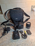 Panasonic Lumix DMC-G1 12.1MP SLR Digital Camera with 14-45mm Lens  & acc , H
