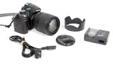 Nikon D3000 DSLR with Nikkor 18-105mm F3.5-5.6 VR lens + battery + charger #1120