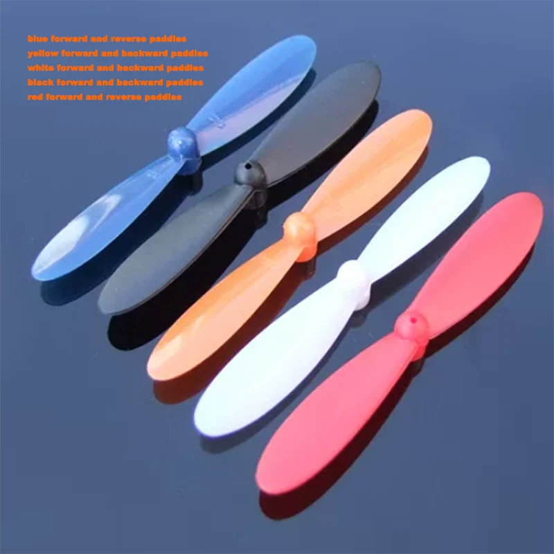 55mm Durable Propellers For Mini Drone 1.0mm Shaft Multi-color Cw/ccw Pair
