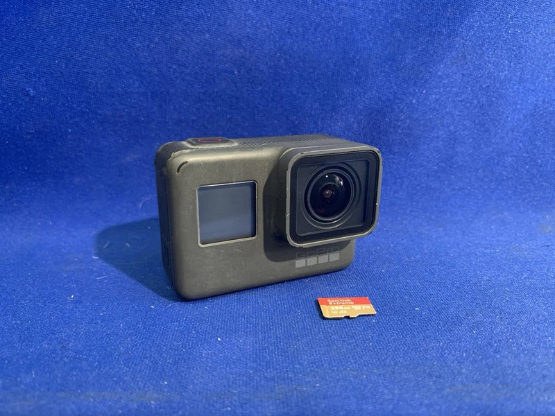 GoPro HERO5 Black waterproof action camera with front LCD and wide lens