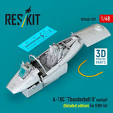 ResKit RSU48-0539 1/48 Scale A-10C Thunderbolt II Cockpit Detailed Resin Set