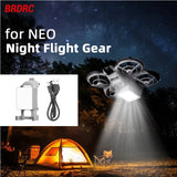 Night-Vision Landing Gear +LED Light Chassis Guard For DJI NEO Drone Accessories Drone