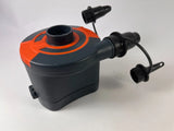 D Cell Electric Air Pump Model 62201E Battery Powered Inflator Deflator Gray Battery