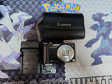 Panasonic LUMIX DMC-ZR1  Case Charger Battery DIRTY LENSE POWERS ON READ