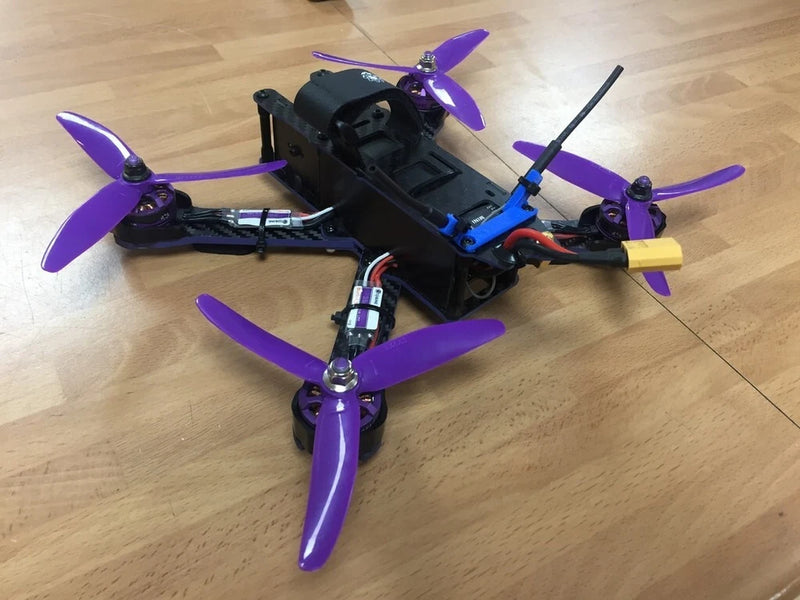 3D Printed 45 Deg Antenna Mount for Eachine Wizard X220 FPV Drone
