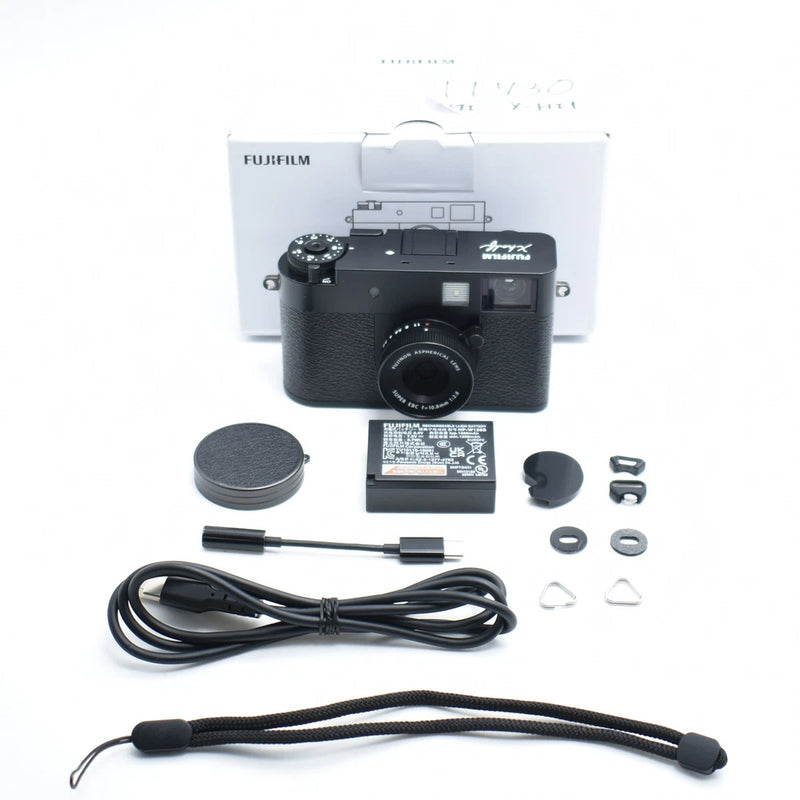¡¾NearMINT¡¿Fujifilm X Half 18MP Digital Camera black Japan B#11730