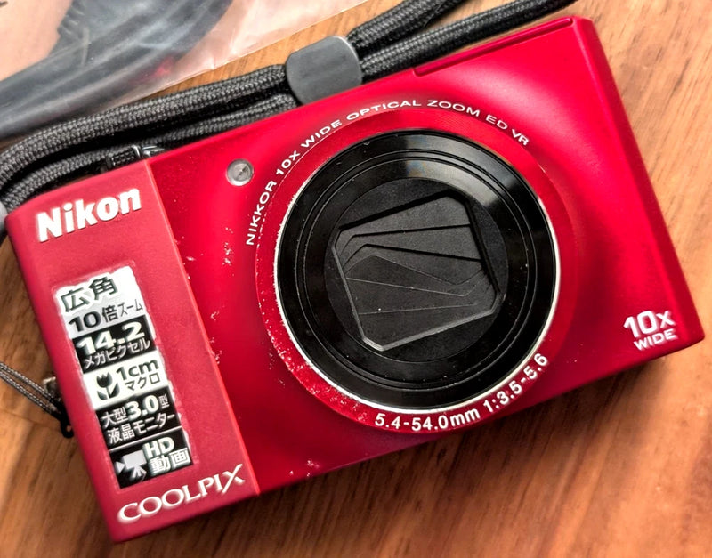 Excellent  Nikon COOLPIX S8000 14.20MP 10x Compact Digital Camera English ok JP