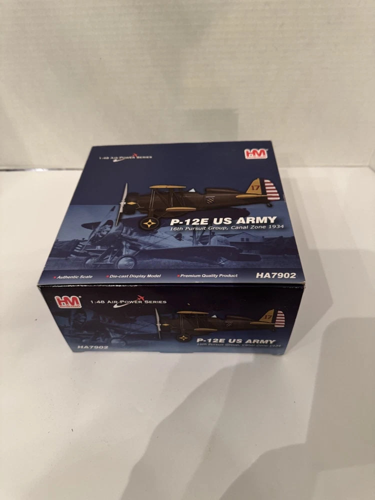 1/48 HOBBYMASTER HA7902 P-12E US Army 16th Pursuit Group, Canal Zone, 1934 NIB