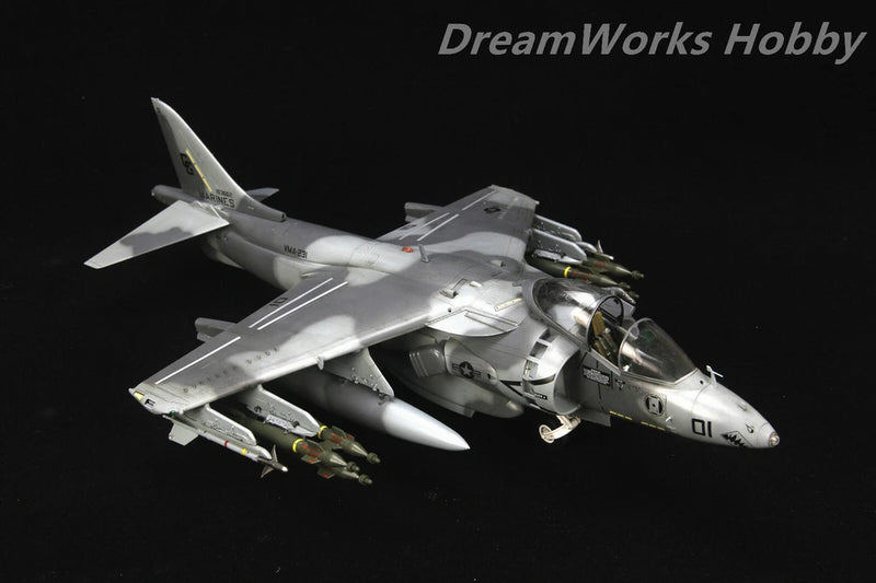Award Winner Built Trumpeter 1/32 AV-8B Harrier II VMA-231 Ace of Spades +PE