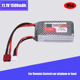 3S 11.1V 1500mAh 40C LiPo Battery With T Plug for RC Car Airplane Helicopter