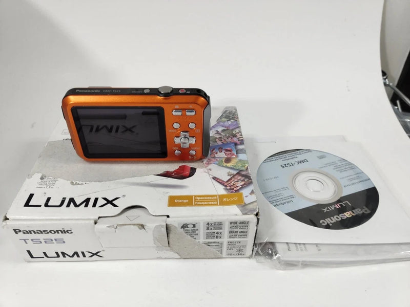 Panasonic Waterproof Digital Orange Camera, CT00064*PLEASE READ