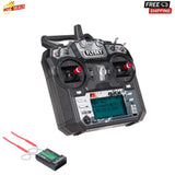 FS-i6X 2.4GHz 10CH RC Transmitter W/ FS-iA10B Receiver for RC Drone Airplane