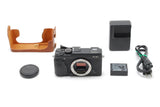 [NEAR MINT] Fujifilm X-E1 16.3MP Mirrorless Digital Camera Body Black From JAPAN
