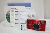 Fujifilm FINEPIX T400 Red Compact Digital Camera Tested Working Japan