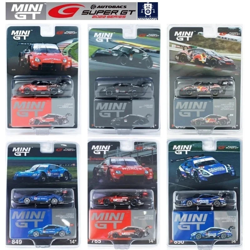 MINI GT 1:64 NSX-GT Type S GT500 SUPER GT SERIES  GT3 EVO Diecast Model Car