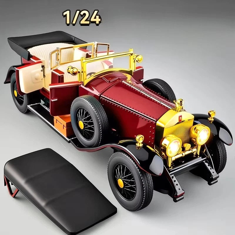 1:24 Vintage Rolls Royce Phantom Diecast Collectible Model Car Toy Kids Gift NEW