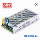 Mean Well SD-100B-24 DC-DC Converter - 100W - 19~ 36V Input 24V Output -