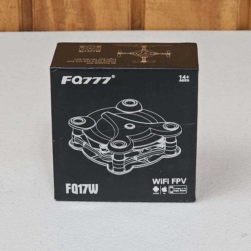 FQ777 FQ17W Mini Wifi FPV Foldable G-sensor Pocket Drone with 0.3MP White