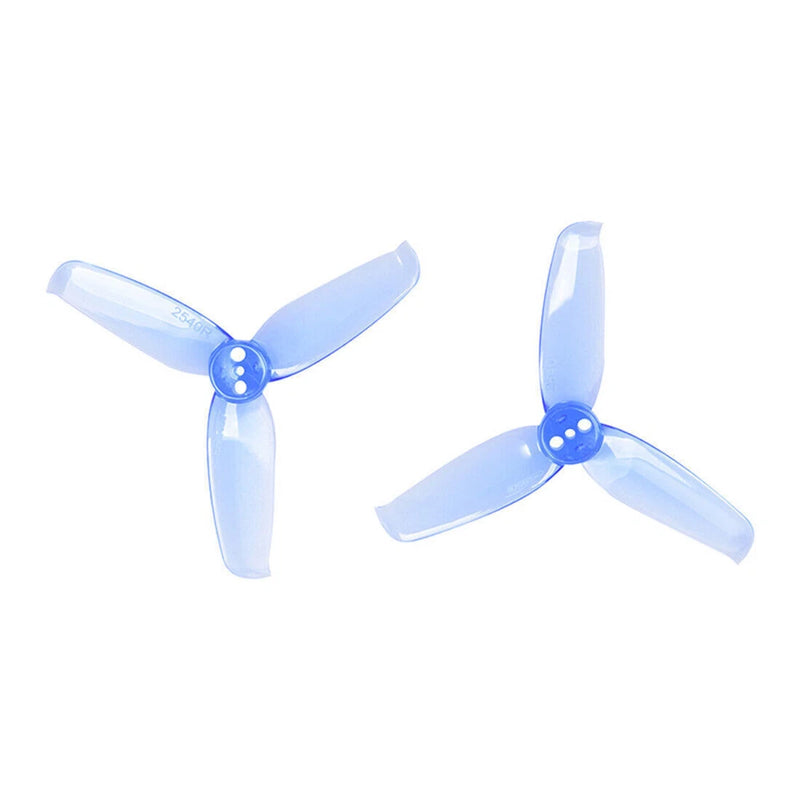 Gemfan 4 Pairs Flash 2540 2.5x4 2.5 Inch PC 3-blade Propeller Prop for  RC Drone