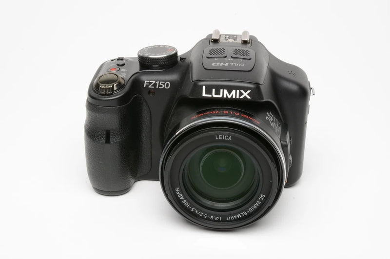Panasonic Lumix FZ-150 Digital Point&Shoot, boxed, 2batts, charger, 8GB SD++