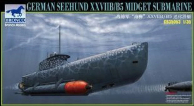 Bronco 1/35 CB35053 Seehund XXVIIB/B5 Midget Submarine