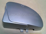 Honda C70 side battery cover, metallic gray with strap clips