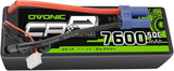 3s Lipo Battery 11.1V 7600mAh 50C MAX 100C RC Lipo Batteries Hard Case EC5 Plug