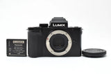 Panasonic Lumix DC-G100 Mirrorless Camera Body with Cap & Battery Used