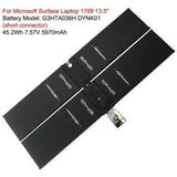 45.2Wh Battery for Microsoft Surface Laptop 2 (2nd Gen, 2018) Model 1769 1782 Battery