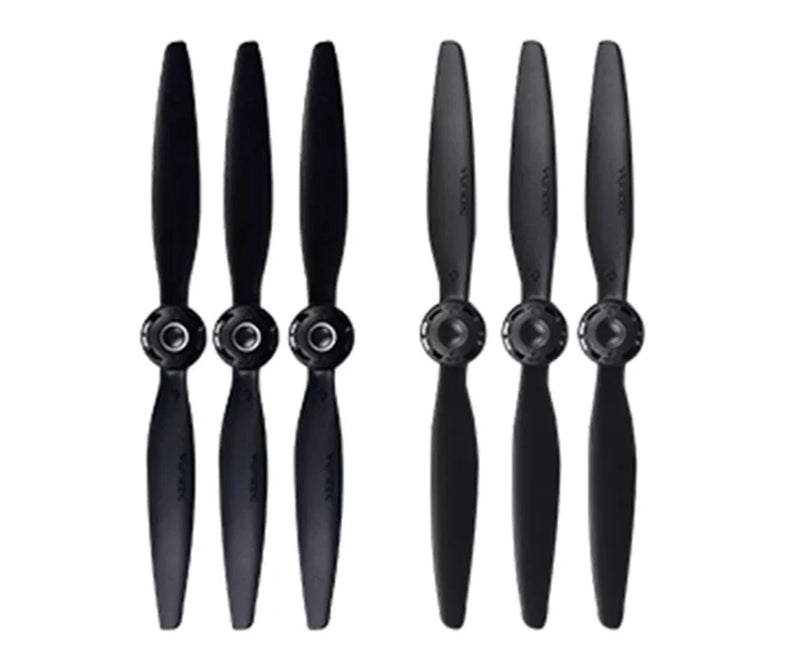 Yuneec Typhoon H drone propellers set of 6, black quick-release hubs