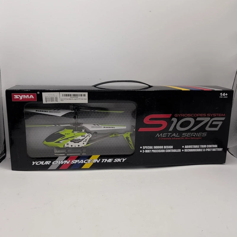 Syma S107 Gyro Metal Series 3 Channels Infrared RC Mini Helicopter