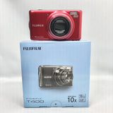FUJIFILM Digital Camera FinePix T400 10x Optical Red Japan