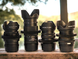 Soviet M42 Lens Kit: Helios?44M, Jupiter?9, Mir?1B, Jupiter?37A?+ Sony?E Adapter