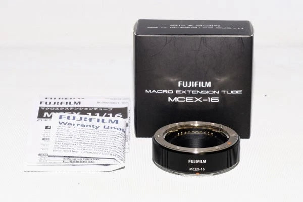 FUJIFILM MCEX-16 Macro Extension Tube Electronic Contact for AE Photography