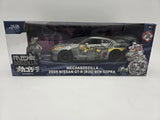 Jada 2009 Nissan GT-R R35 Ben Sopra Mechagodzilla 1/24 Scale Diecast Model 36707