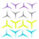 16pcs Fpv Drone Props Propeller: HQProp V2S 5x4.3x3 Tri-Blade 5 Inch Props fo...