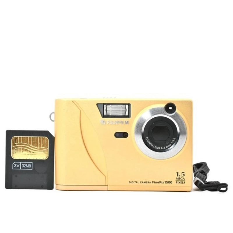 Good Condition Fujifilm FinePix1500 Gold Good working condition Japan